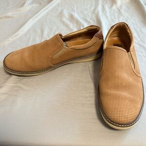 Johnston & Murphy Brown Perforated Loafers